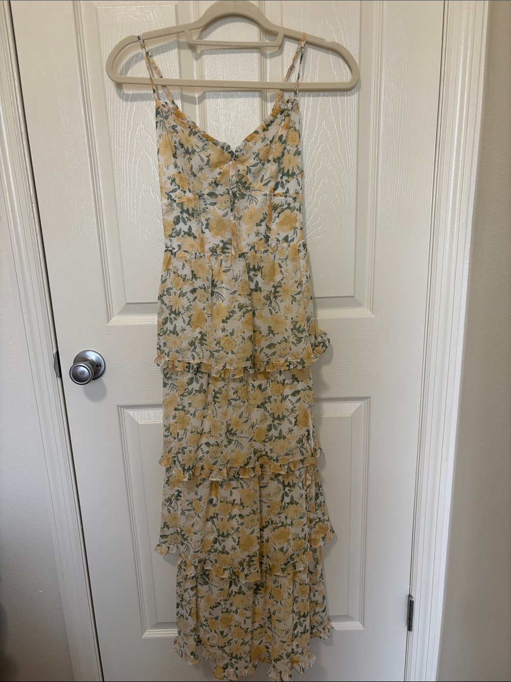 Floral Tiered Maxi Dress